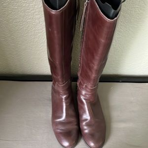 Clark leather boots